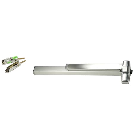 Von Duprin Grade 1 Fire Rated CVR Exit Device, Exit Only, 48" x 84", US26D 9847EO-F 3 26D